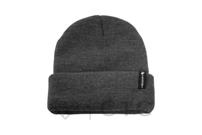 EGON зимняя двойная шапка темно-серая меланжевая