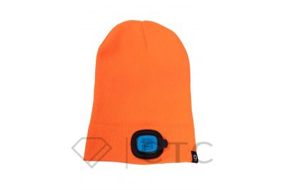 OTTO шапка с LED подсветкой оранжевая уни