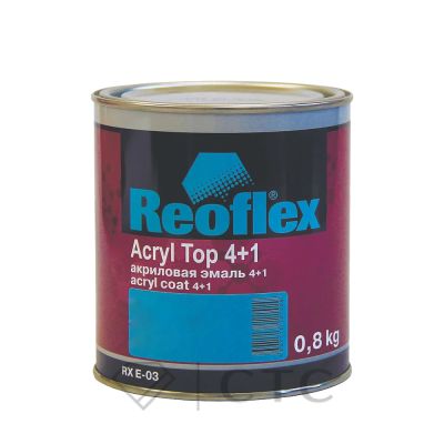 Acryl Top TOY 3E5 Super red 2 акриловая эмаль 1л Reoflex