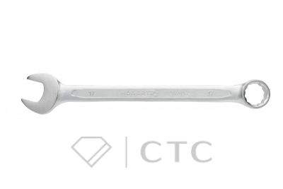 HOEGERT Ключ комбинированный 17 мм, сталь CrV, DIN 3113