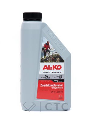 Масло для 2-тактных двигателей AL-KO, полусинтетическое, 1л 250003