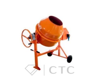 Бетоносмеситель 220 л TOR СБР-260В 380В (чугунный венец)