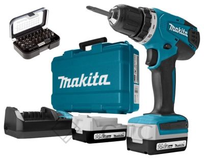 Аккумуляторная дрель-шуруповерт Makita DF347DWEX85.000