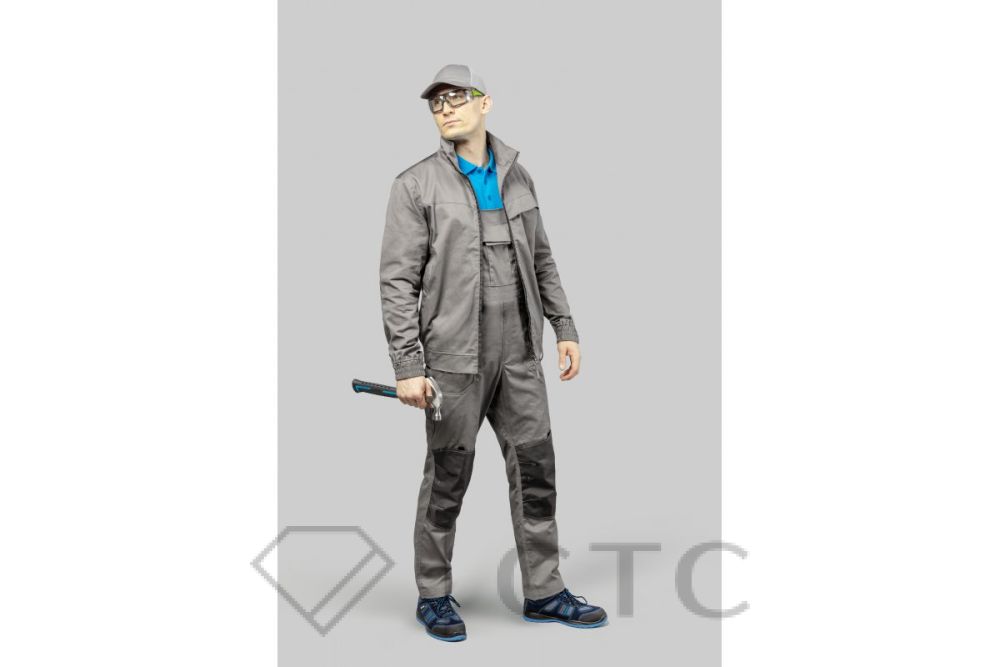 KALMIT_HT5K803_bluza-ochronna_KALMIT_HT5K804_ogrodniczki-ochronne_PLAUER_HT5K572_polbuty-ochronne-2