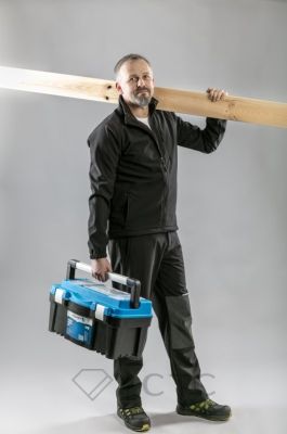 BIESE Толстовка SOFTSHELL черная S (48)
