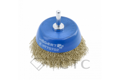 HOEGERT Корщетка — чашка латунная d-75 мм
