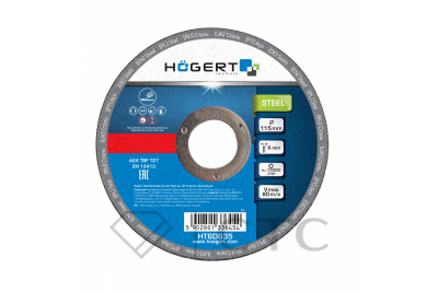 HOEGERT Диск шлифовальный по металлу 230×6,8×22,23 10шт.
