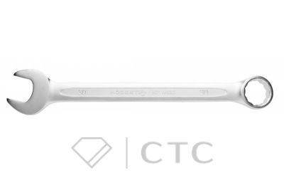 HOEGERT Ключ комбинированный 30 мм, сталь CrV, DIN 3113