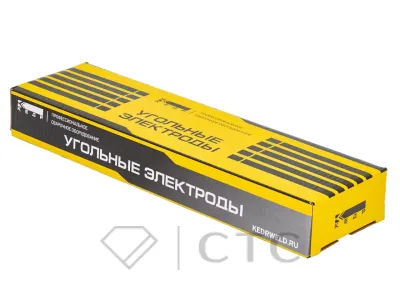 Угольный электрод КЕДР 6,5х305 мм (упак. 50 шт.)