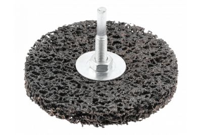 HOEGERT Круг шлифовальный из нетканого материала 100мм со стержнем 6мм