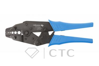 HOEGERT Пресс-клещи для коаксиальных кабелей 1,72~8,1 мм2