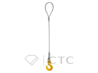 Строп канатный TOR 1СК г/п 0,63 т 1,0 м