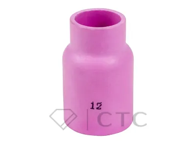Сопло керамическое БОЛ. ГАЗ ЛИНЗА КЕДР (TIG-17–18–26 PRO/EXPERT) № 12 / Ø 19,0 мм