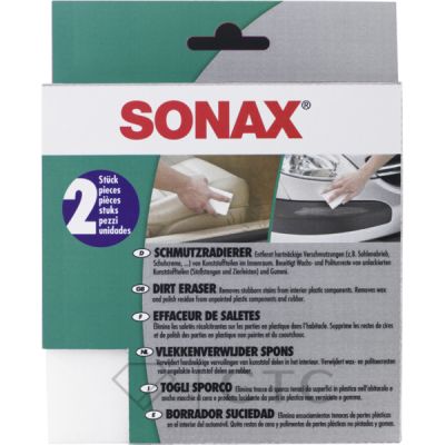 Губка для очистки пластика Sonax