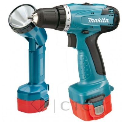 Аккумуляторная дрель-шуруповерт Makita 6281DWALE