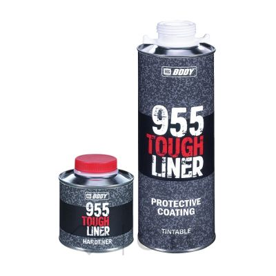 Сверхпрочное защитное покрытие BODY TOUGH LINER 955 черный 0,6л