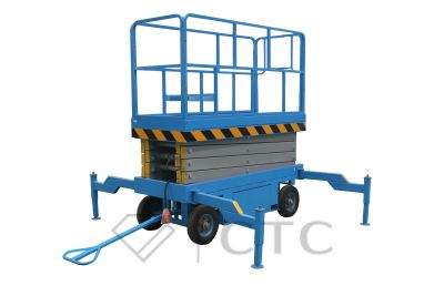 Подъемник ножничный передвижной 1000 кг 4 м TOR SJY-1,0-4AC (от сети) (Y)