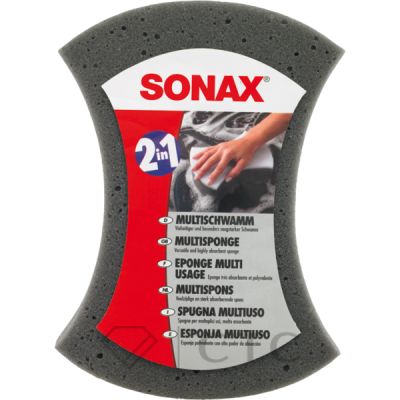 Многоцелевая двухсторонняя губка Sonax