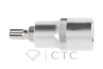 HOEGERT Торцевая головка spline M8 55 мм, 1/2″