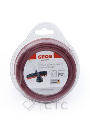 Леска триммерная GEOS круглая 