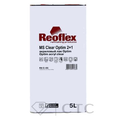 Лак акриловый 2+1 MS Optim 5л без отвердителя Reoflex