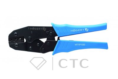 HOEGERT Пресс-клещи для клемм, диапазон: от 1.5 до 6.0 мм2 (16-10 AWГ)