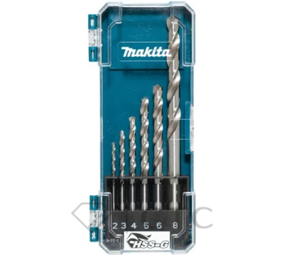 Набор сверл по металлу Makita D-78346