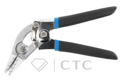 HOEGERT Щипцы для формирования профилей, изогнутые 80×35мм