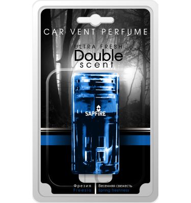 Ароматизатор Ultra Fresh / double scent SAPFIRE Фрезия-весенняя свежесть