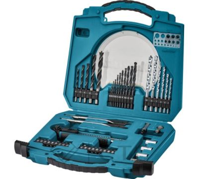 Набор оснастки для шуруповерта Makita D-42014. 50 предметов, кейс