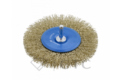 HOEGERT Корщетка дисковая прямая латунная d-100 мм