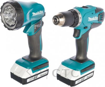 Аккумуляторная дрель-шуруповерт Makita DF457DWLE5.001