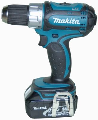 Аккумуляторная дрель-шуруповерт Makita BDF 452 RFE