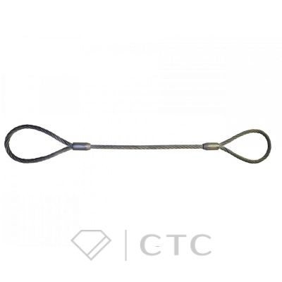 Строп канатный TOR УСК1 (СКП) г/п 1,6 т 2,0 м (опрессовка)