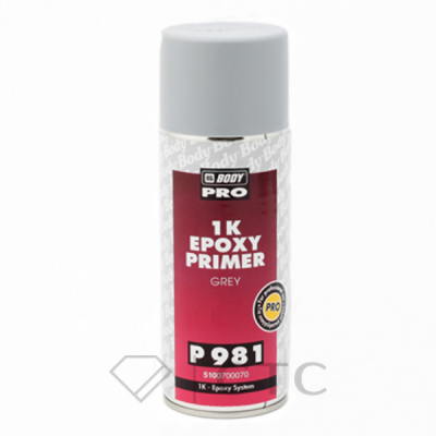 Аэрозольный грунт BODY PRO P981 EPOXY PRIMER 1K серый 0,4л