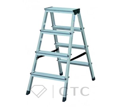 Стремянка двусторонняя Krause Dopplo 2х4