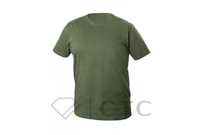 VILS Футболка хлопковая темно-зеленая 2XL (56)