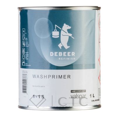 Грунт Washprimer, бежевый 1л DeBeer