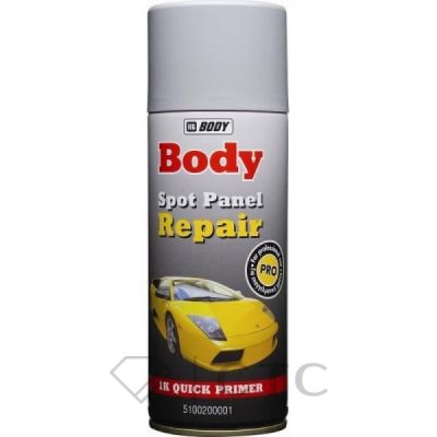 Аэрозольный грунт BODY Spot Panel Repair д/точечного ремонта 1К серый 0,4л