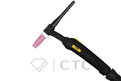 Горелка аргоновая КЕДР TIG-26 PRIME (1 кнопка, для КЕДР UltraTIG, кабель/газ G3/8, 2-pin мал.) 4,0м