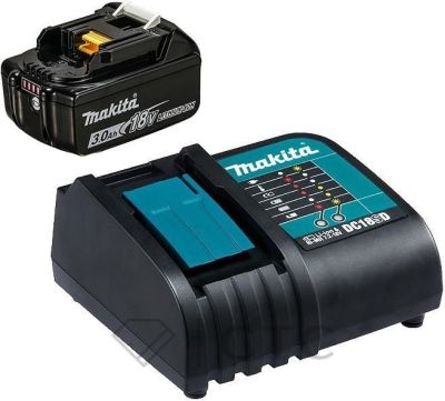 Аккумулятор BL1830B (18В, 3.0 Ач, Li-Ion)+зарядное устройство DC18SD Makita 19SD30-15.002