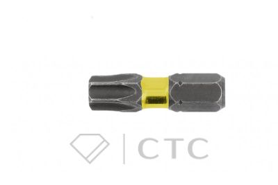 HOEGERT Биты ударные TORX 40, 25 мм, сталь S2, 5 шт.