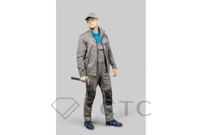 KALMIT_HT5K803_bluza-ochronna_KALMIT_HT5K804_ogrodniczki-ochronne_PLAUER_HT5K572_polbuty-ochronne-2