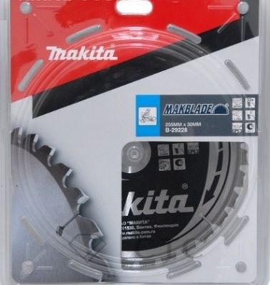 Диск пильный Makita,ф255х30х2,3мм,32зуб,для дерева B-29228