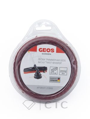 Леска триммерная GEOS витая 