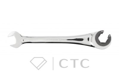 HOEGERT Ключ комбинированный трещоточный разрезной 8 мм