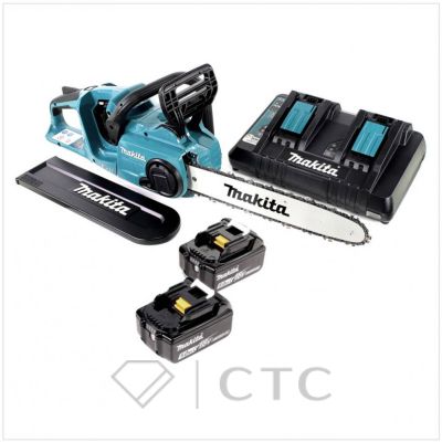 Аккумуляторная цепная пила Makita DUC353GE (2* 6АЧ, ЗУ)