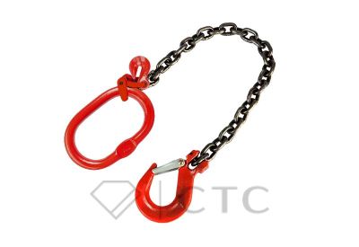 Строп цепной TOR 1СЦ г/п 1,5 т 1,0 м с укорачивающими крюками