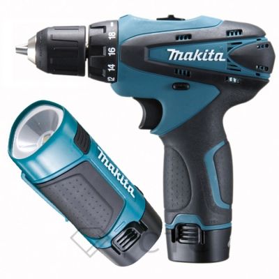 Аккумуляторная дрель-шуруповeрт Makita DF 330 DWLE (DF330DWLE)