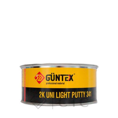 Шпатлевка 2K UNI LIGHT PUTTY 341 0,52кг + отвердитель GUNTEX